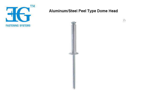 Aluminum/Steel Peel Type Dome Head